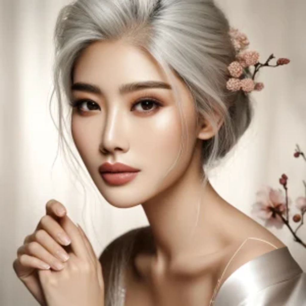 白髪・産毛のイメージ写真