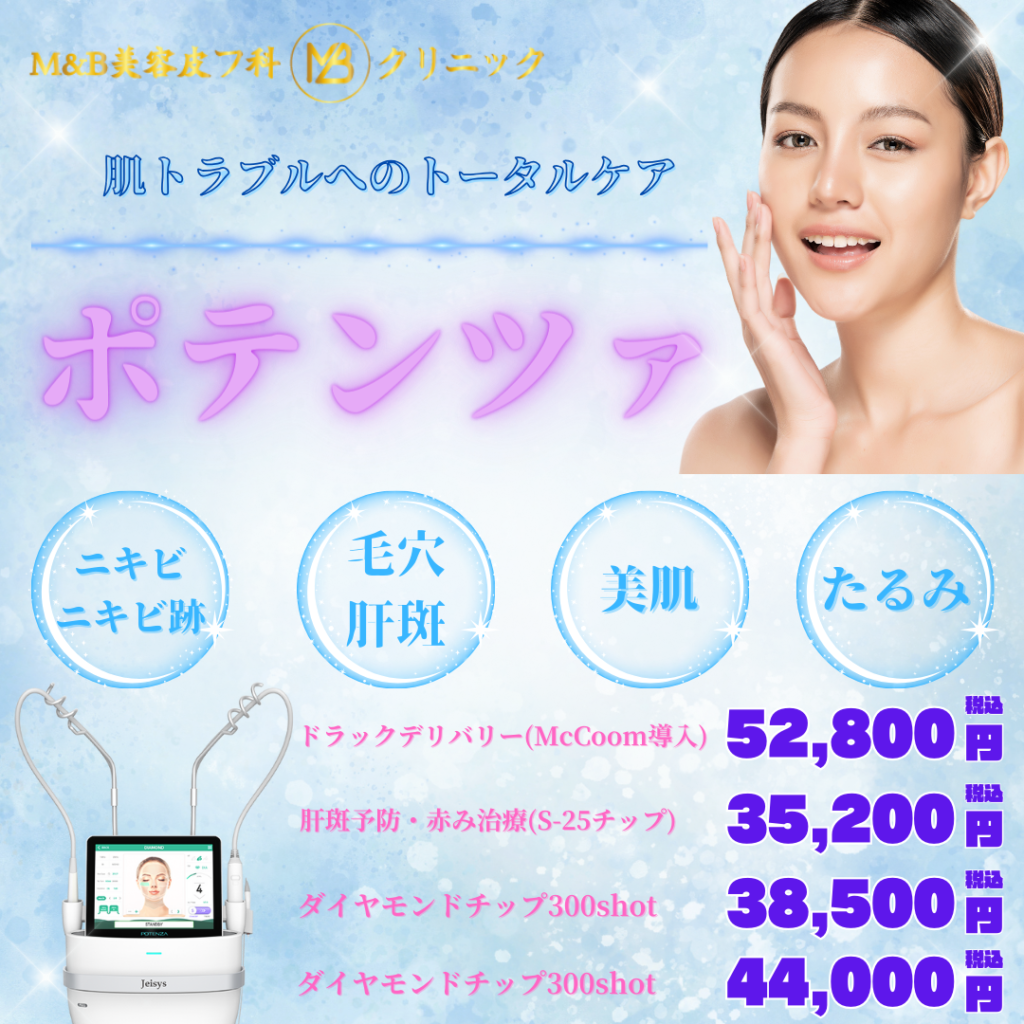 ポテンツァ 肌トラブルのトータルケア